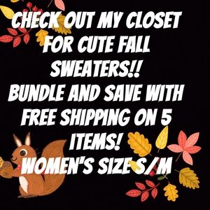Women's Fall Sweaters